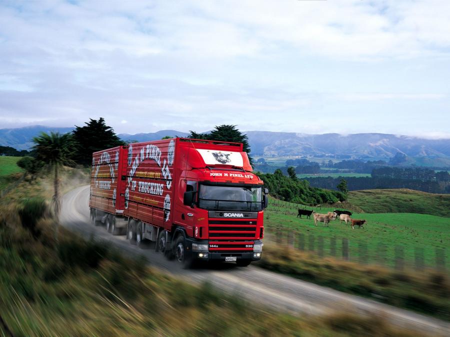  Scania R144G 530 8x4 1995 года  (NZ) (фото 1 из 4)